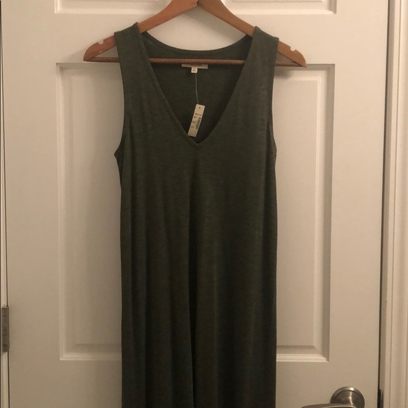 NWT Madewell V-neck Tank Dress - Picture 6 of 7